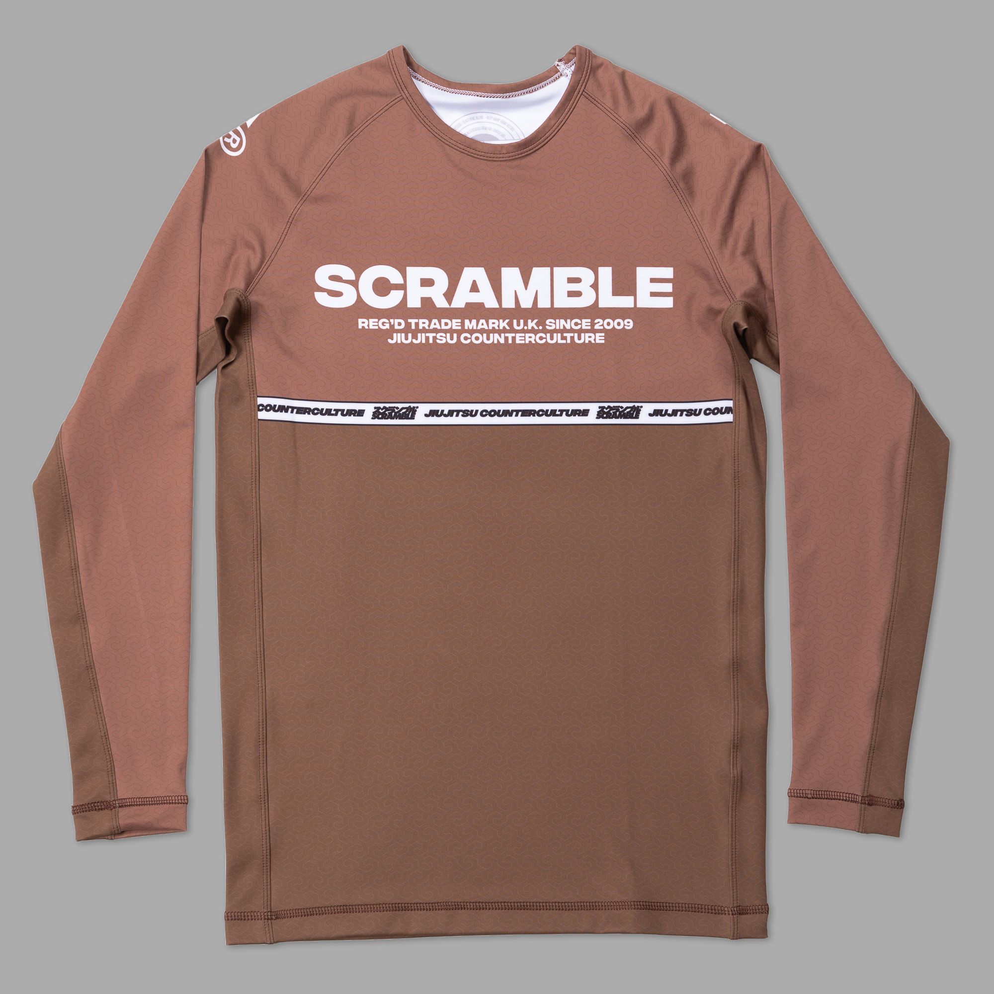 Scramble Ranked Rashguard v4 Brown Scramble Europe