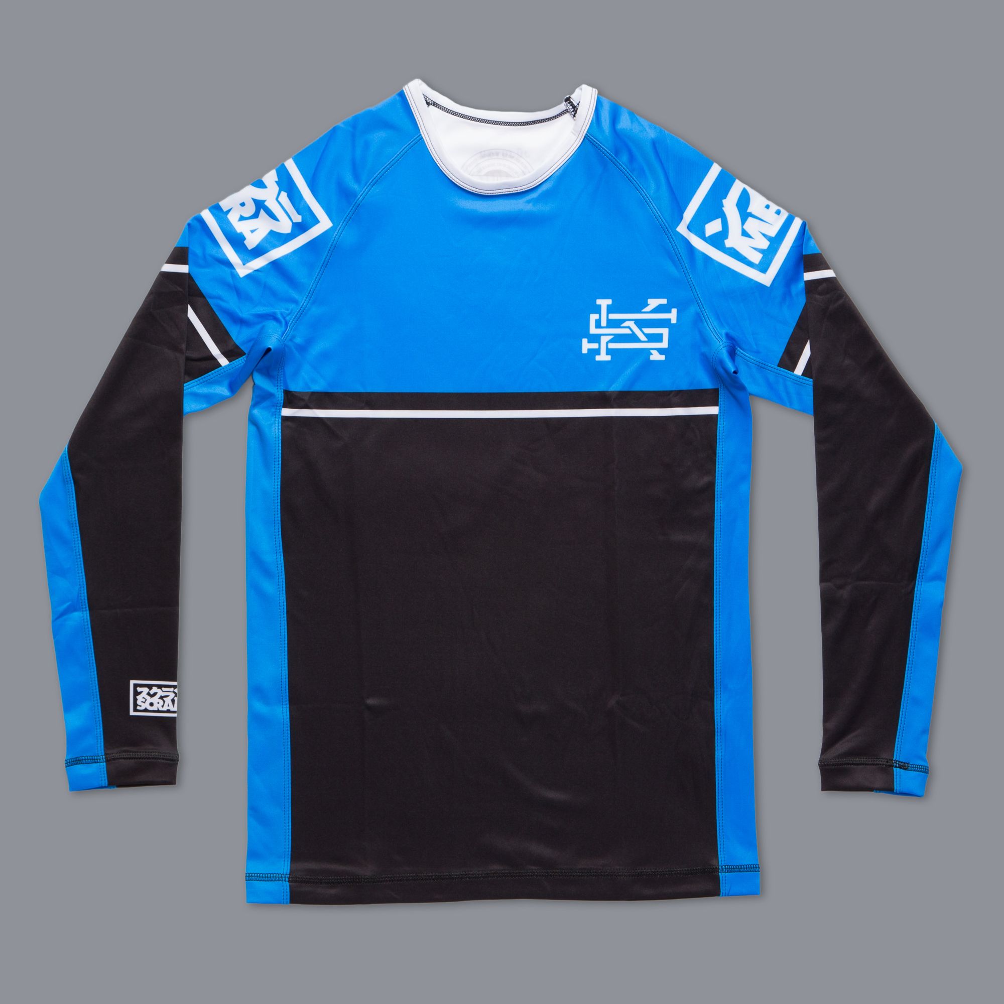 Scramble Ranked Rashguard (V2) - Blue | Scramble Europe